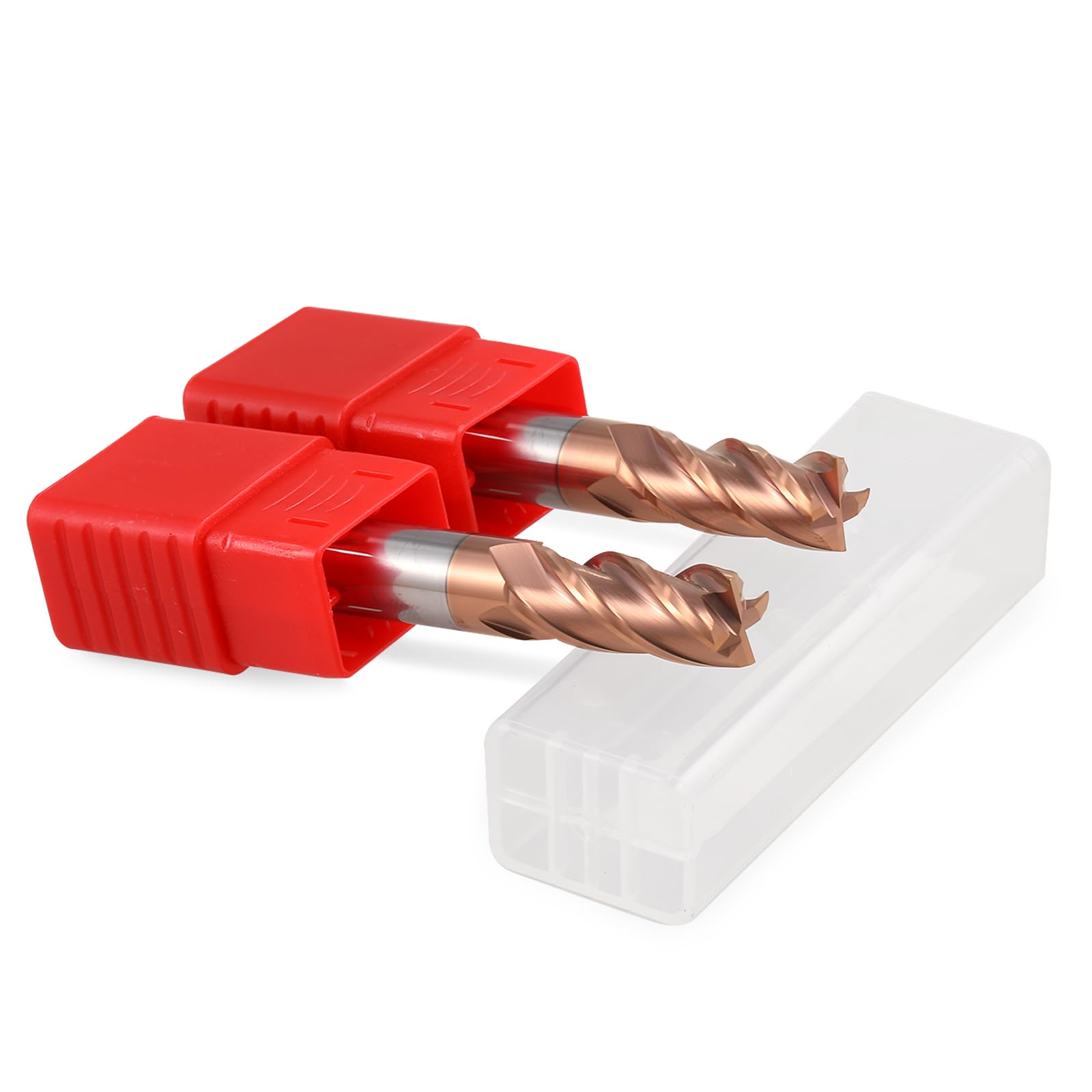 Accesorios Router | 10 Unidades, Vástago 1/8", Corte 2mm, Revestimiento Azul Fresas Cnc Carburo Tungsteno