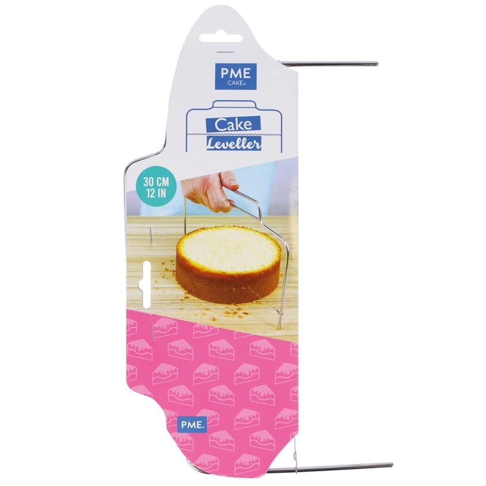 PME 12 Cake Leveller", Silver