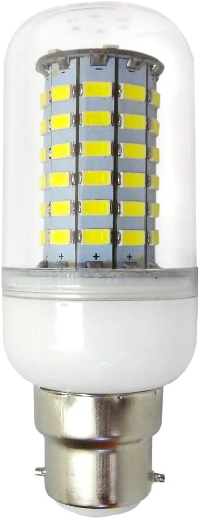 LED Light Bulb B22 10W Ac/Dc 12-60 Volt for RV Camper Marine, Solar Power Light and Off Grid 6pcs/lot (Color : Warm Wite)