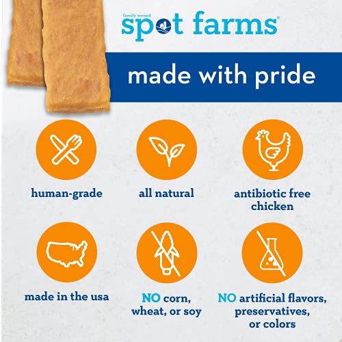 Spot Farms All Pure Human Grade Canine Treats, Hen Strips with Glucosamine and Chondroitin, 12.5 Ounce Spot Farms All Pure Human Grade Canine Treats, Hen Strips with Glucosamine and Chondroitin, 12.5 Ounce