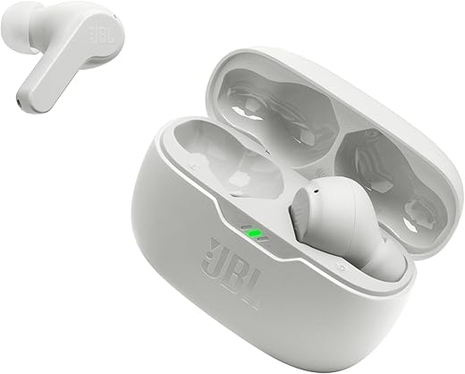 JBL Vibe Beam in-Ear Wireless Earbuds (TWS) with Mic,App for Customized Extra Bass Eq,32 Hours Battery&Quick Charge,Ip54 Water&Dust...