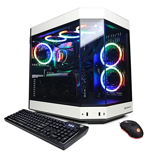 CyberpowerPC Gamer Xtreme VR Gaming PC, Intel Core i9-13900KF 3.0GHz, GeForce RTX 4070 Ti 12GB, 16GB DDR5, 1TB NVMe PCIe SSD, WiFi Ready & Windows 11 Home (GXiVR8080A34), White