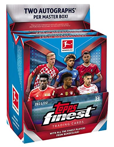 Topps 2021/22 Finest Bundesliga Soccer Hobby Box (12 pks/bx)