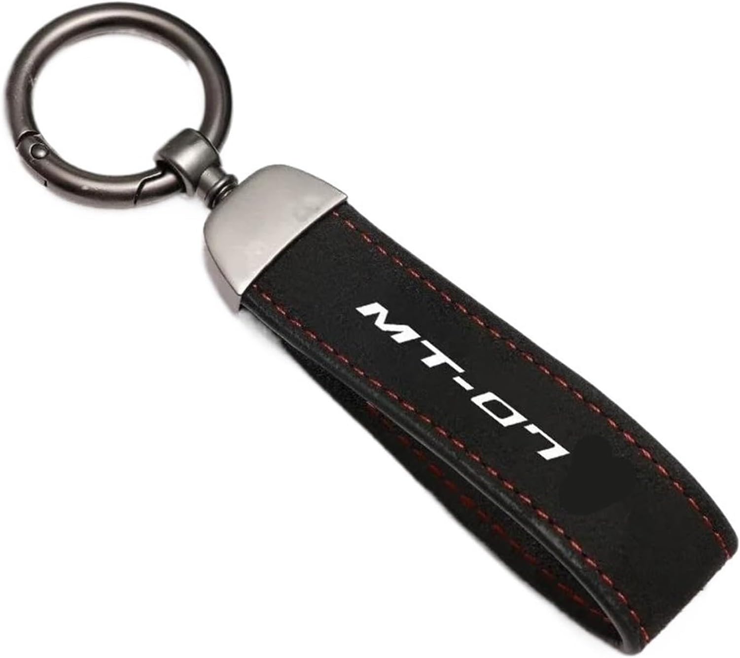 XIUNYIE Suede Motorcycle Keychain for MT07 MT09 FZ07 FZ09 2017-2022 Key Ring Pendant Gift