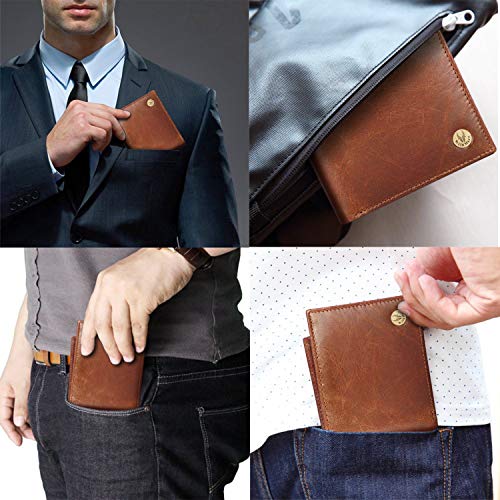 Image of WildHorn RFID Protected Leather Wallet for Men