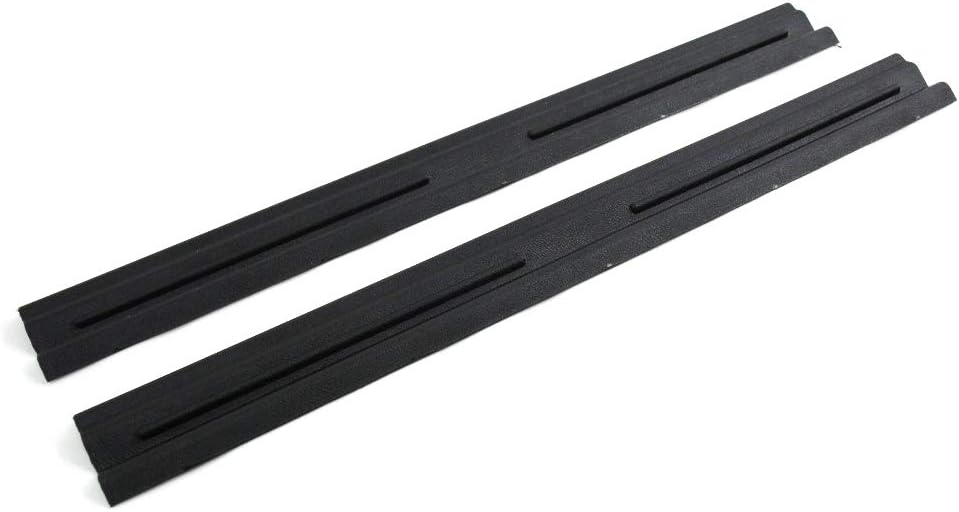 Mopar Jeep Wrangler 9706 Black Door Sill Guards,OEM