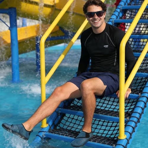 Image of Spesoul Womens and Mens Water Shoes Breathable Quick Dry Soft Barefoot Aqua Socks for Hiking Swim Beach Surf Yoga Sport