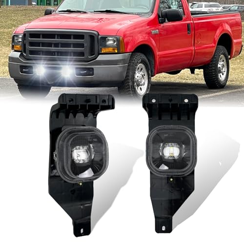 WEZEMLIGHT New Version LED Fog Lights Assembly Replacement For 2005-2007 Ford...