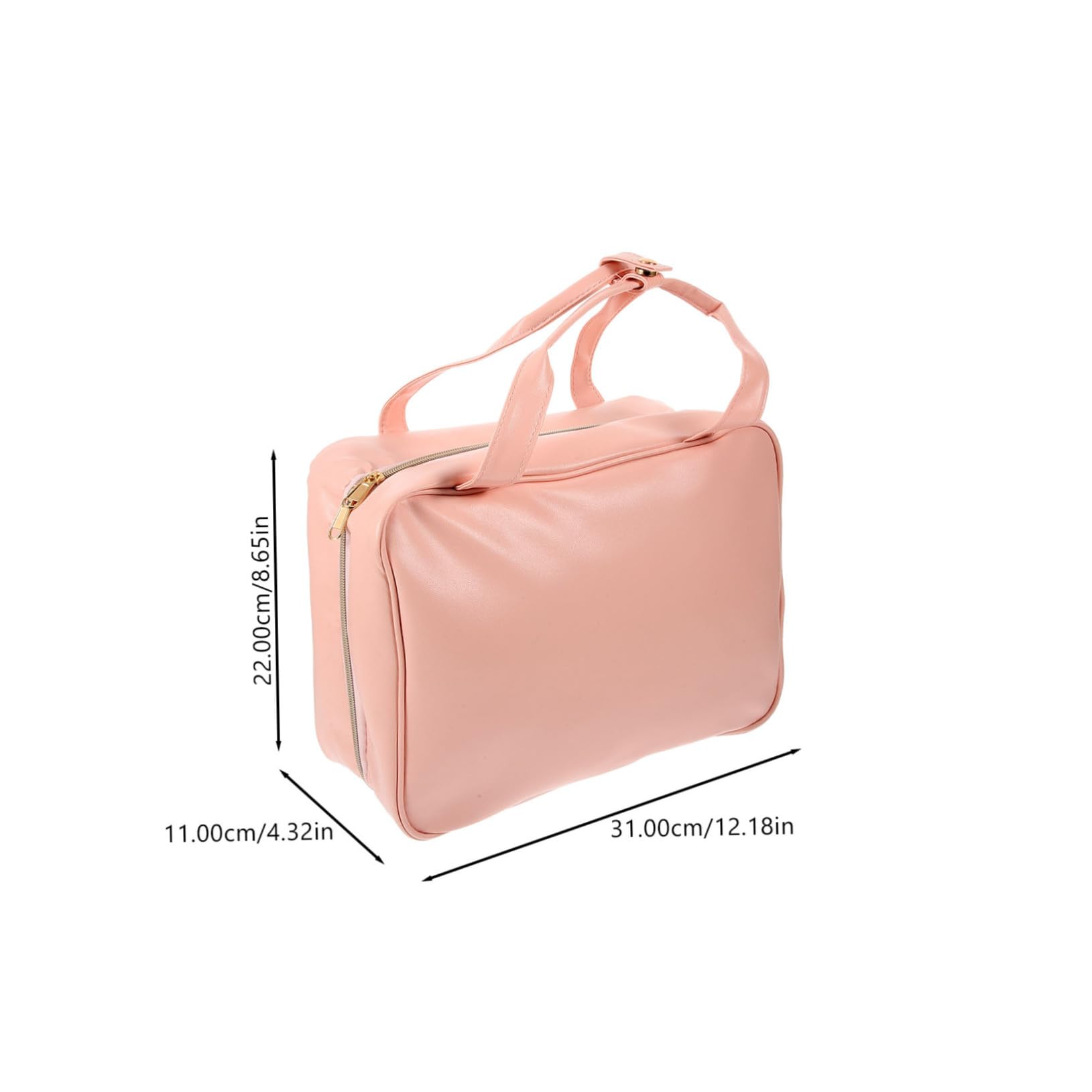 Trousse de Toilette de Voyage Suspendue en Cuir PU, Grosse Capacité, Compartiments Multiples et Rangements, pour Voyage et Usage Extérieur
