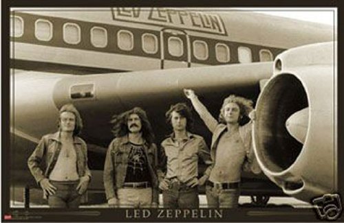 Amazon.com: Hot Stuff Enterprise 789-24x36-MU Led Zeppelin Plane