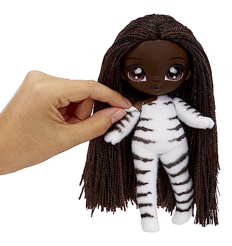 Muñeca Na! Na! Na! Surprise Fuzzy Zebra Girl 7" miniatura 2