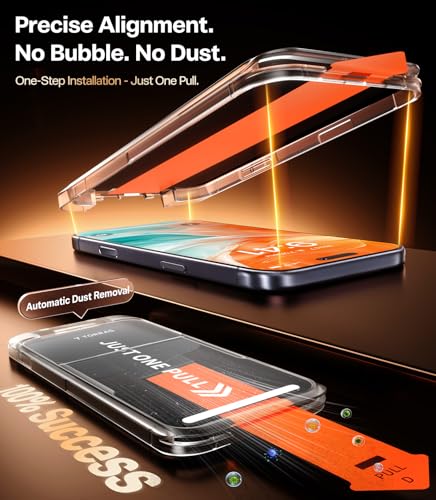 Image of TORRAS for iPhone 17 Pro Screen Protector | Mil-Grade Shatterproof Screen Guard
