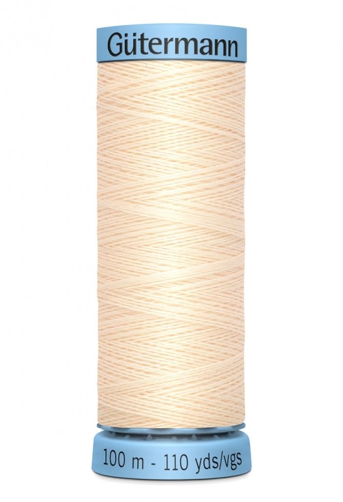 Hilo de seda puro Gutermann Luxurious 100m 414 miniatura 1