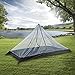 Luzhengyang Ultra 3 Season Trekking Pole Inner Tent | Portable Mesh Shelter for Backpacking & Hiking | Camping Tent for 1 Person