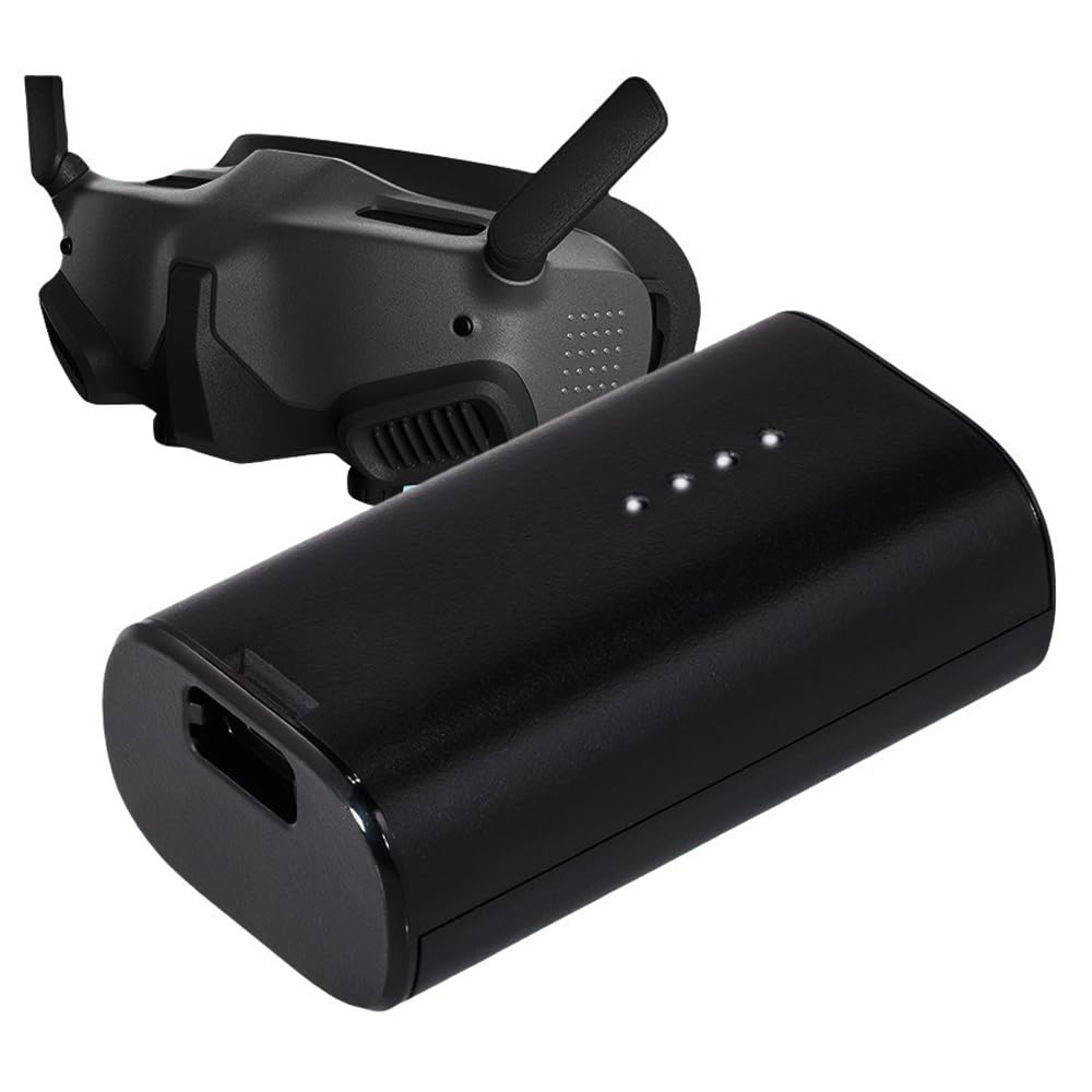 Ersatzbatterie Kompatibel mit DJI Goggles 2/ FPV Goggles V2, 2600mAh / 8.4V /112g, Li-ion Flugbatterie für Lito X1 Drohnen, Flugzeit 120 Minuten (2 Packs)