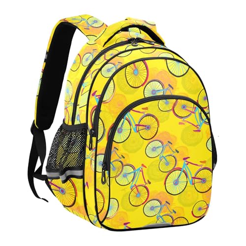 Bicycles Colorful Toddler Backpack for Prechool Boys Girls 3-8 Years Mini Bookbag S 202c13622