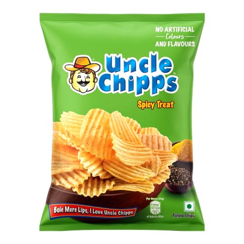 Image of Uncle Chipps Spicy Treat, 80gm Pouch
