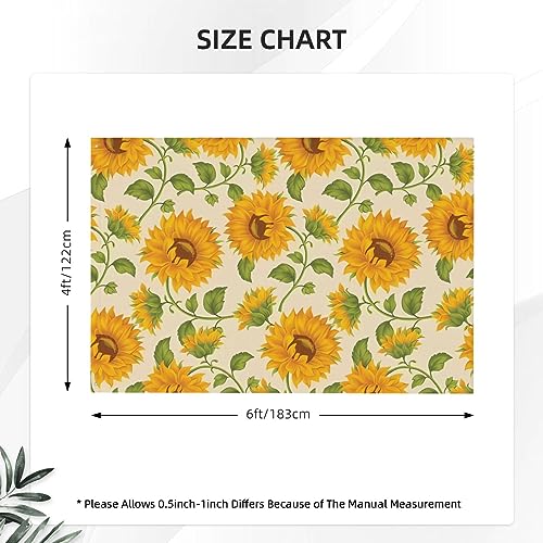 Drapeaux de jardin tournesol grand format double imprimé résistant aux UV - 3