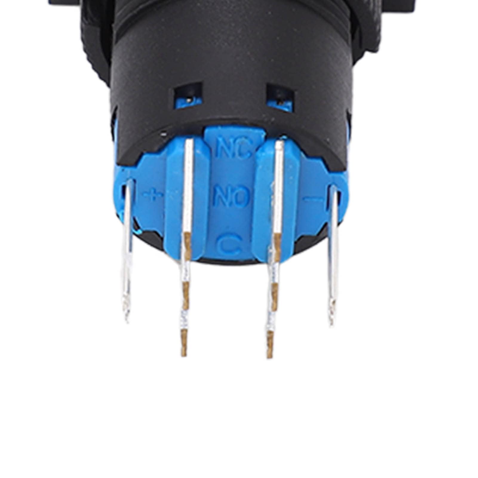 Hyuduo Interruptor de Botón ABS Autoblocante Pulsador AC DC12V 5A