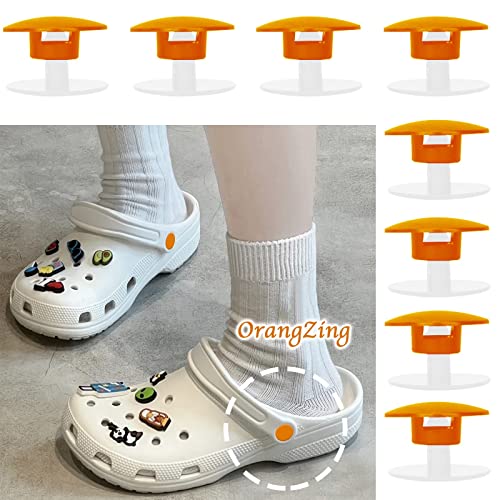 KOTESLLOE 8 PCS Croc Rivets Replacement, Croc Buttons for Shoes, Croc