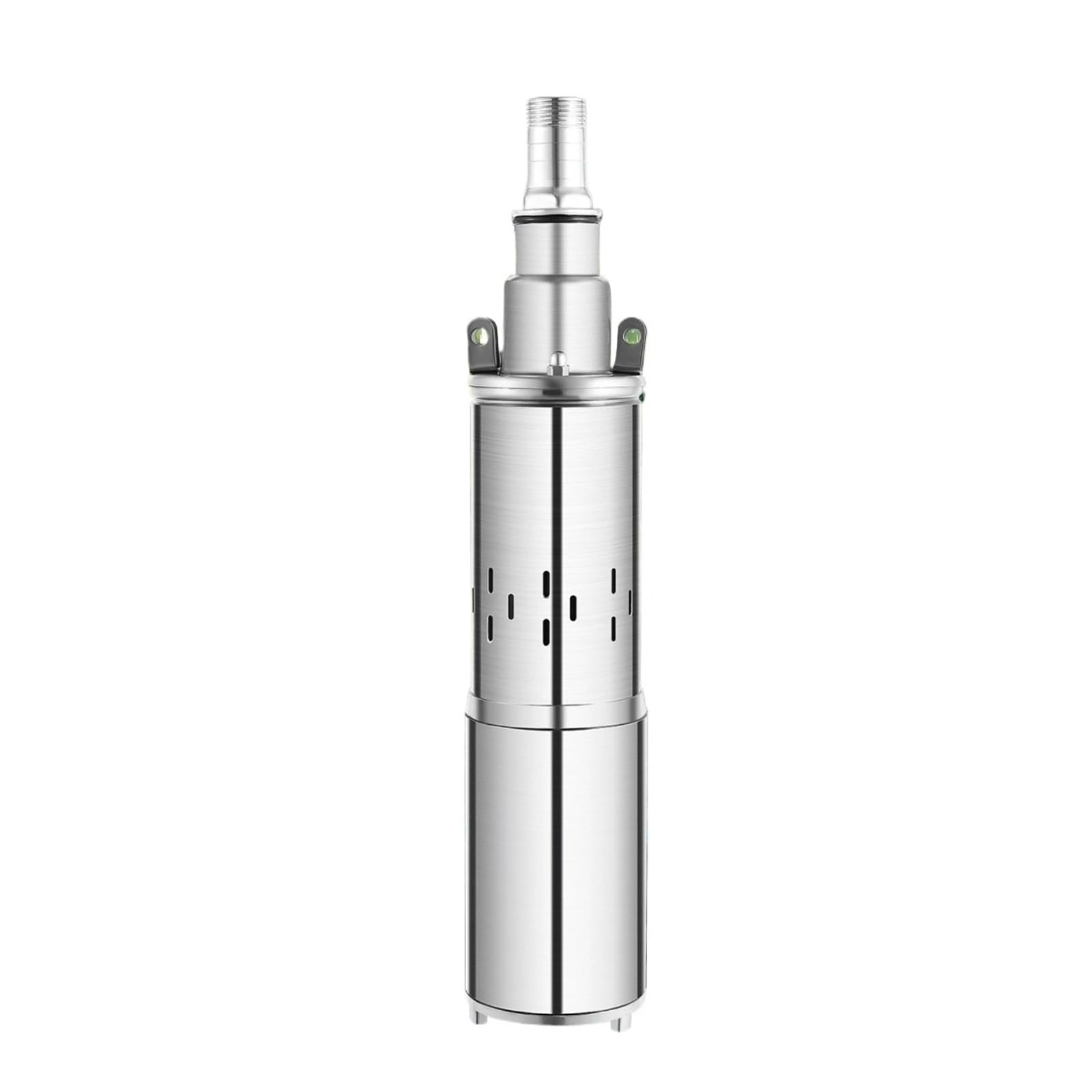24V 200W Deep Well Submersible Pump Stainless Steel Solar Water Lift 30M/20M 1.2m³ /h Line Length 17M Powerful Water Flow