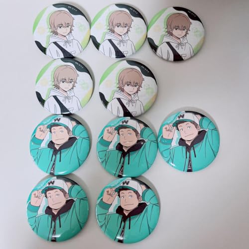 World Trigger Can Badge Hoodie Ema Yuzuru Kitazoe Jin Goods