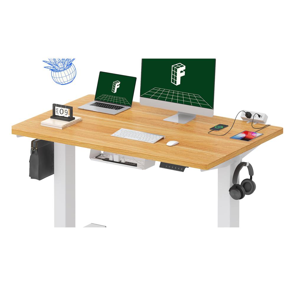 Amazon.com: FLEXISPOT EN2 Whole-Piece Standing Desk with Clamp