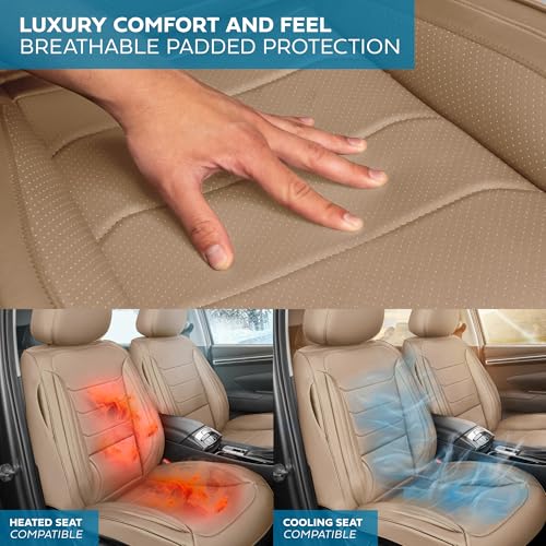 MotorBox TrimLine Elite Leather Seat Covers for Cars & SUVs by MotorBox - Used condition - Image 7