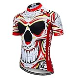 Maillot de ciclismo para hombre, manga corta, ropa de ciclismo al aire libre con 3 bolsillos traseros, Cc1288, 3XL