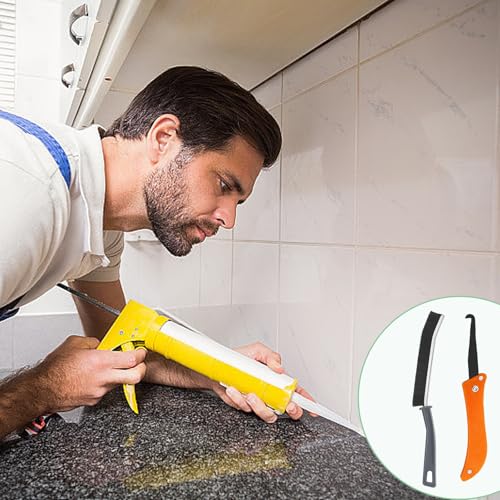 Groove Tools Fugenreiniger Fugenentferner Werkzeug mit 1 Bürsten für Wand Badezimmer Fliesen 1