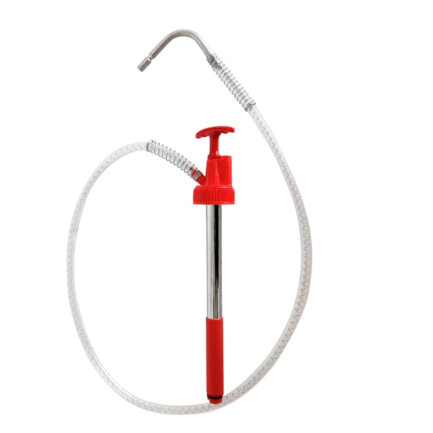 Fuel Pump, Portable Manual Barrel Pump Hand Operated Drum Oil Transfer for Industrial and Home Use