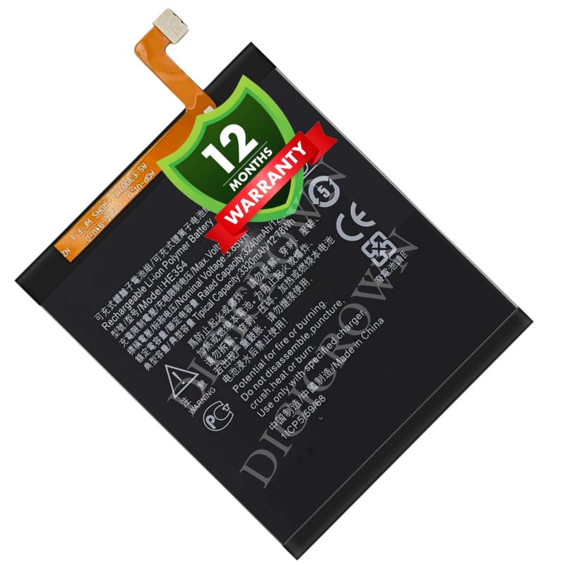 Image of Original HE354 Battery Compatible for Nokia 9 PureView (TA-1082, TA-1087, TA-1094) - (3320mAh) - 1 Year Warranty