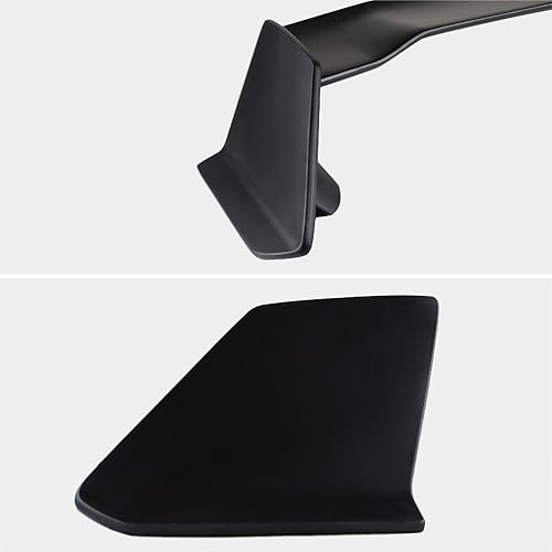 Miniatura 5 de Spec-D Tuning Alerón trasero de ABS estilo T-R negro mate compatible con modelos Honda Civic Sedan 2016-2021