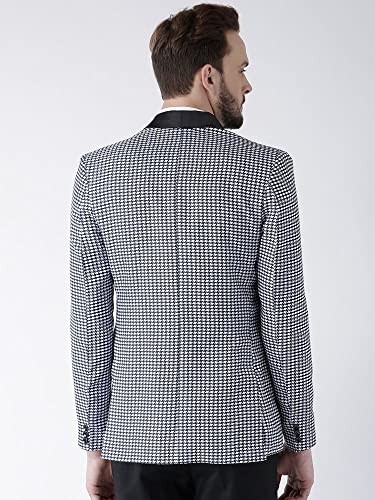 Image of hangup Men's Notch Lapel Regular Fit Blazer