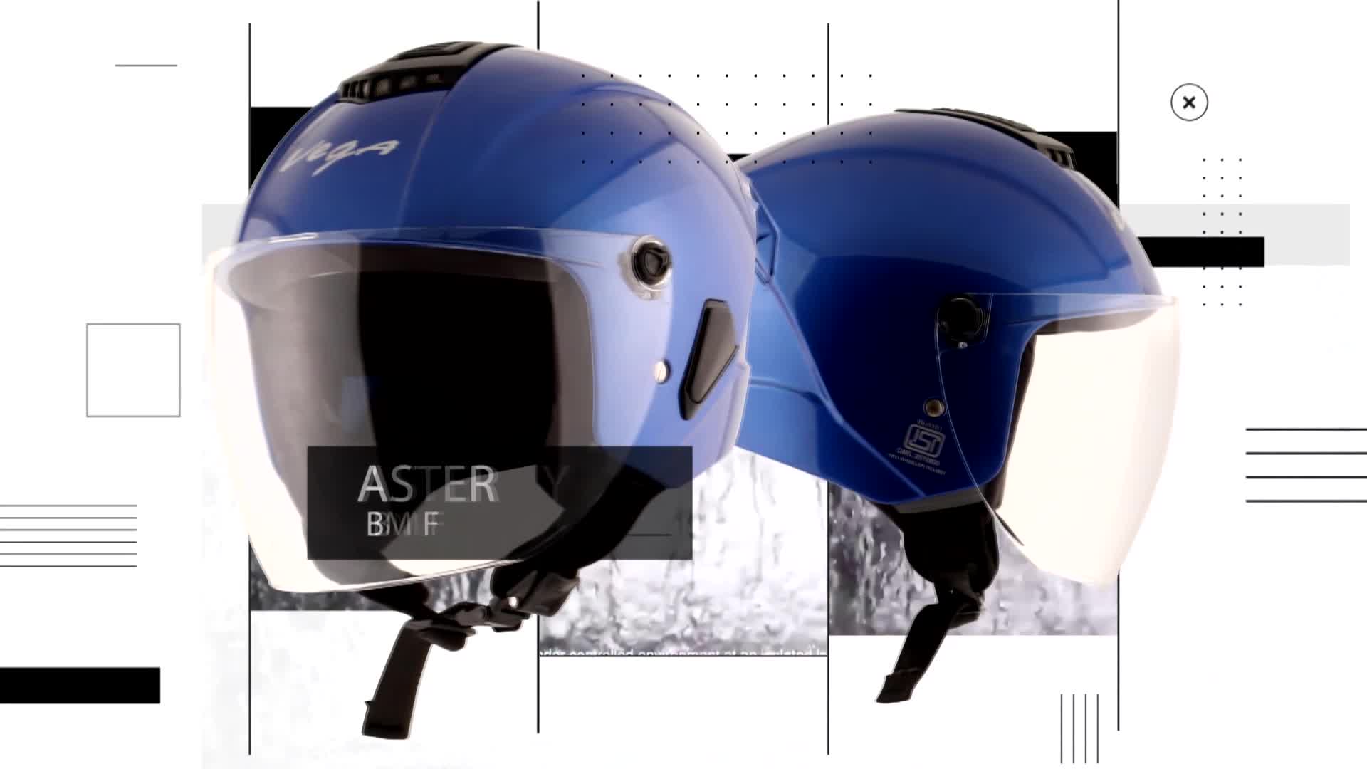 Vega Aster Dx Anthracite Helmet-L 