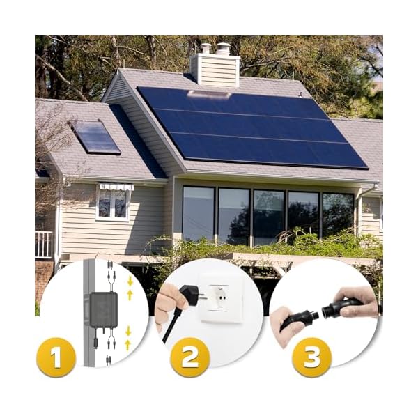 SUNNIVA 920W Balkonkraftwerk BIFAZIAL FULLBLACK komplett Steckdose MARSTEK 800 Watt Wechselrichter, PV Solaranlage Komplettset, 2x460W N-Type Glas-Glas Bifacial Solarmodule, 5m Kabel, 4x1m Solarkabel – Bild 7