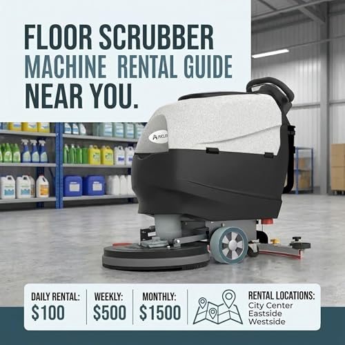Floor Scrubber Machine Rental Guide Near You