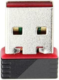 Mini Wireless USB Adapter, USB 2.0 WiFi Dongle 150Mbps, Wireless Network Card 802.11 N Adapter, Plug and Play WiFi adapter, Ideal for smooth HD Video, Online Gaming, For Laptop/Desktop/PC