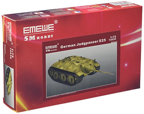 Maqueta 1/72 E-25 con piezas de alta precisión para un montaje militar realista