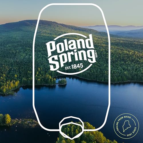 Image of Poland Spring Maine Spring Water Bottles, 2.5 Gallon Jug - Still Bottled Water with Naturally Occurring Minerals for Taste
