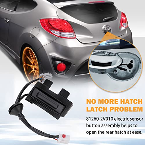 812602V010 Hatch Button Trunk Latch for Hyundai Veloster 1.6L 2012
