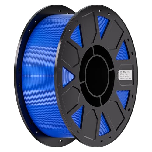 Image of Creality Ender PETG 3D Printer Filament 1.75mm 1KG (2.2lbs), High Precision, Strong Toughness, Odorless, Better Flow, Moistureproof 3D Printing Ender PETG Filament, Blue