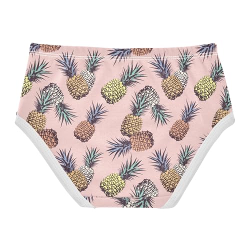 Girls' Underwear Pineapple Cotton Stretch Comfort Toddler Panties2