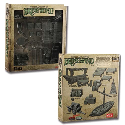 Amazon.com: Mini - Reaper Bones Black 44153 Box Set Pirate City of