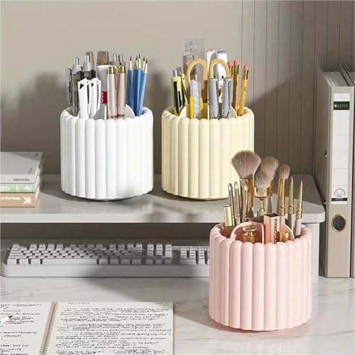 Présentoir de bureau rotatif pour stylos et fournitures de maison