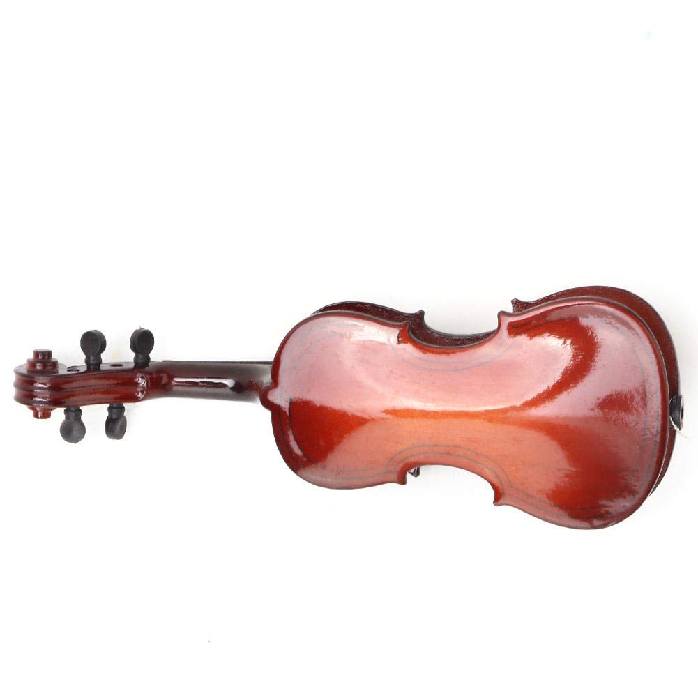10cm Mini modello di violoncello di legno modello di strumento musicale Regali musicali Decorazioni per la casa Ornamenti da collezione