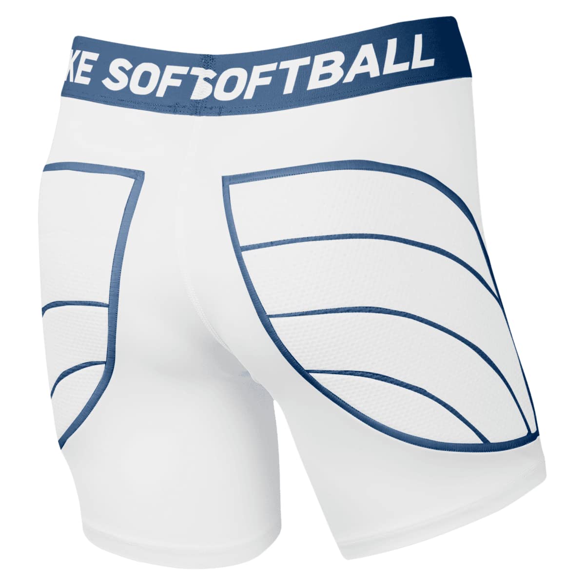 Nike Pantalones cortos de compresión Dri-Fit Softball Slider para niña