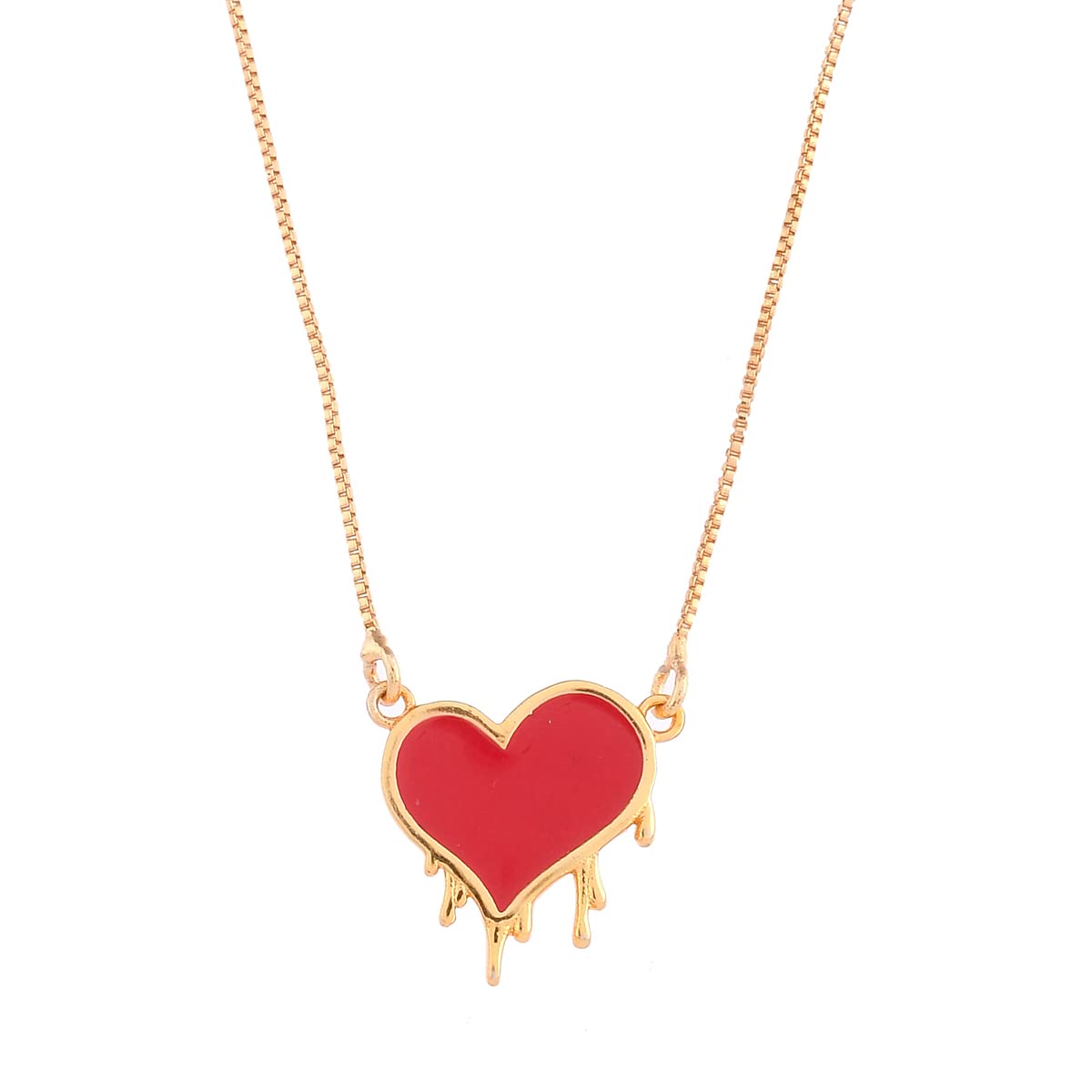Asymmetrical Hearts Pendant Set - Collection