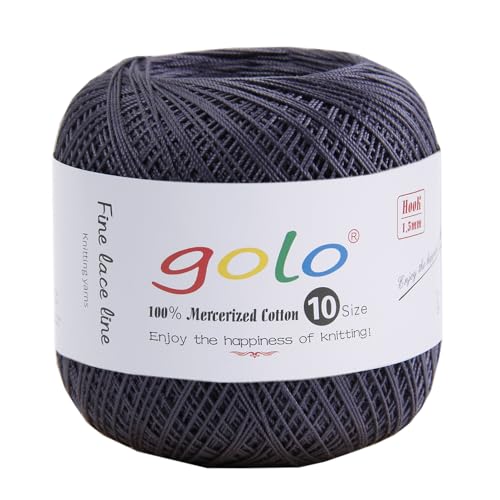 Image of golo Crochet Thread Crochet Yarn for Crocheting Cotton Yarn for Hand Knitting 211