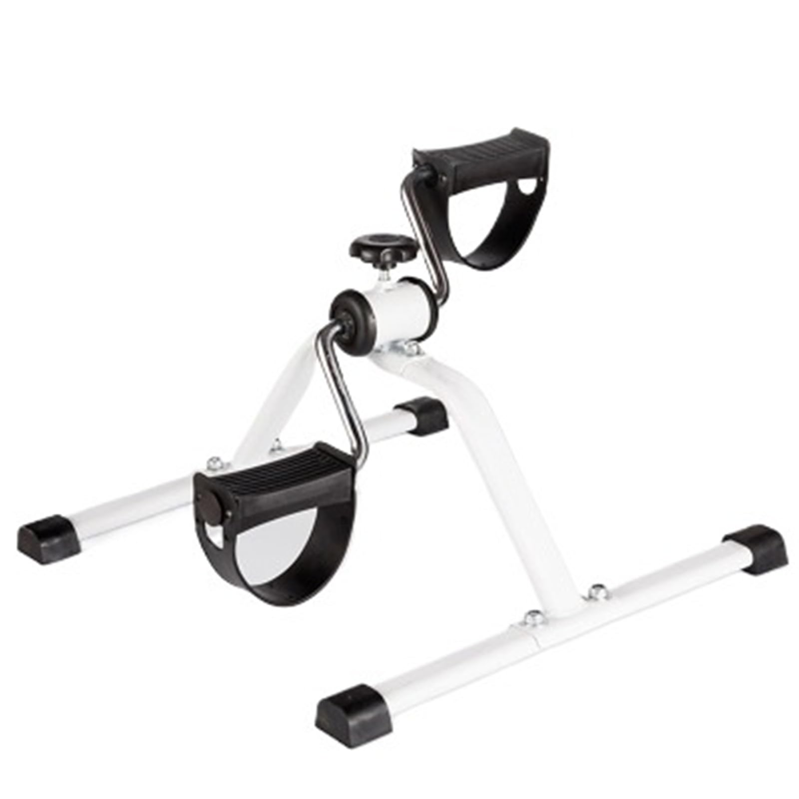 Mini cyclette a pedali Mini bici pieghevole for uso domestico Cyclette for anziani Stepper for allenamento fitness completo for gambe for interni